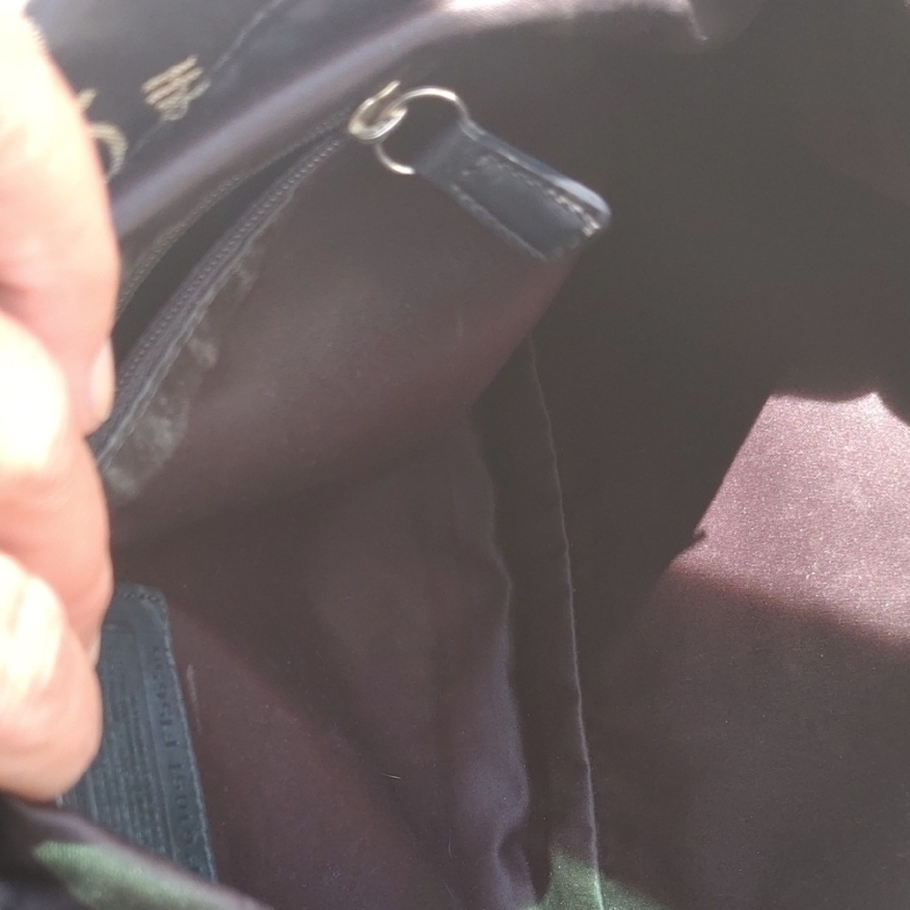 Coach Black and Tan hand Bag - Picture 6 of 8